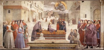 Resurrection Of The Boy Renaissance Florence Domenico Ghirlandaio Oil Paintings